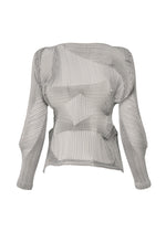 A detail shot of the A-POC ABLE ISSEY MIYAKE TYPE O 003 shirt.