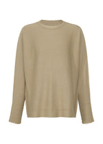 A product shot of the A-POC ABLE ISSEY MIYAKE TYPE A 001 2 top in light beige (40).