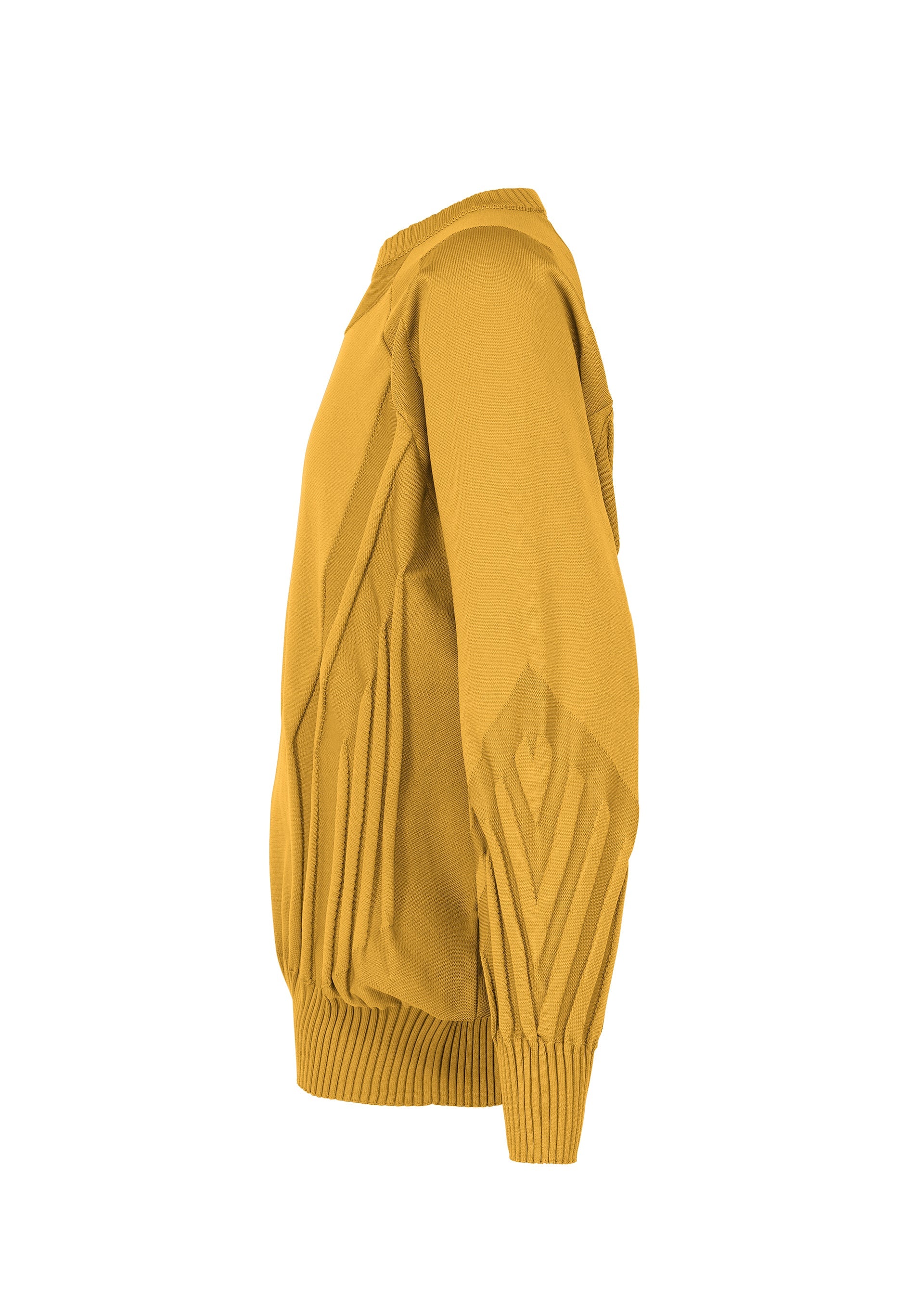 A detail shot of the A-Poc Able Issey Miyake TYPE K 001 top.