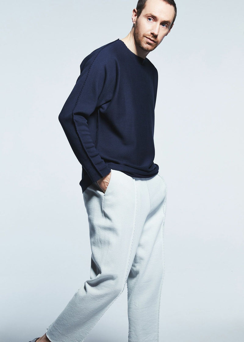 TYPE-A BASICS Trousers Navy