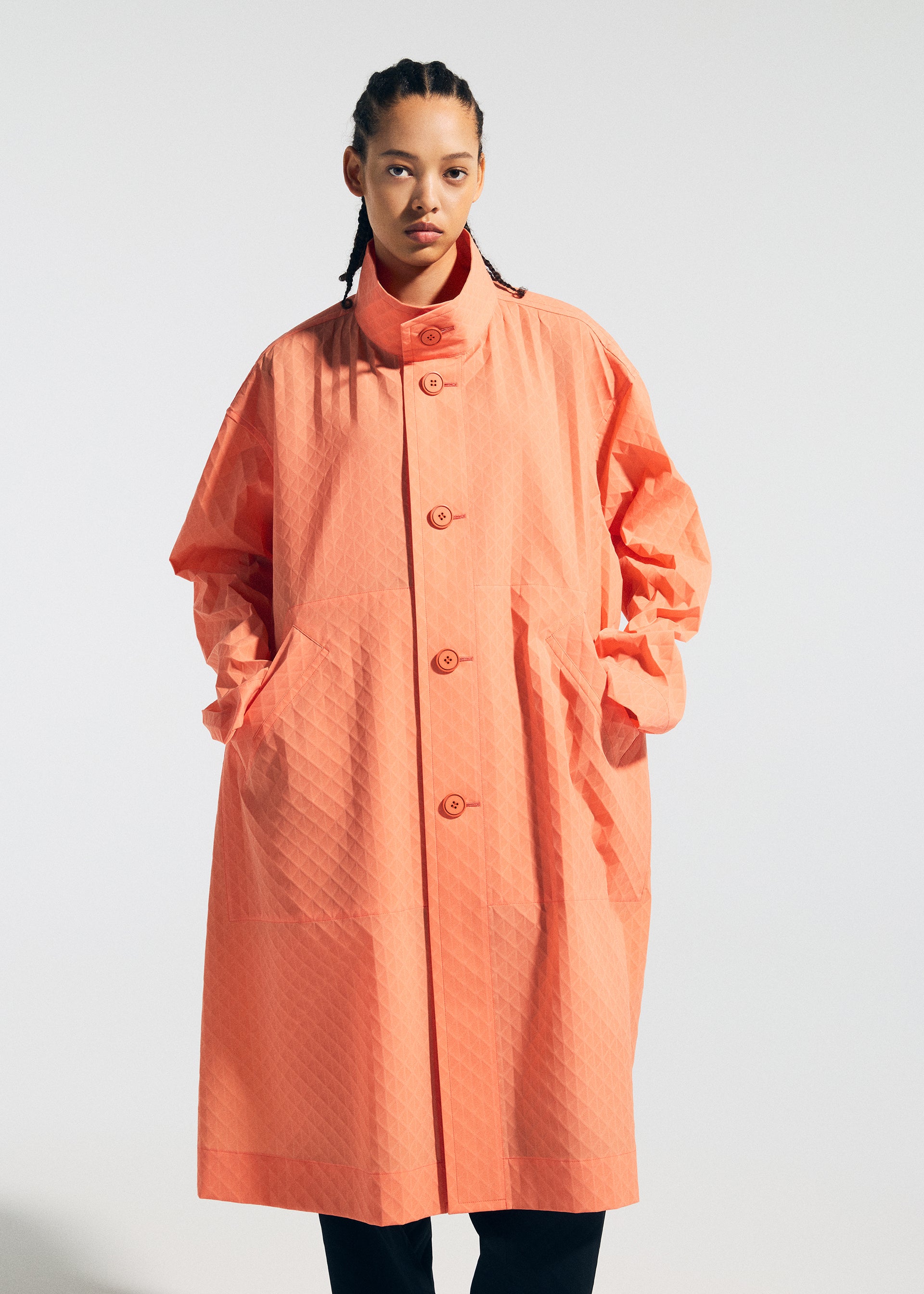 TYPE-T 001-1 Coat Orange – ISSEY MIYAKE EU