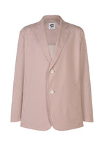 A product shot of the A-POC ABLE ISSEY MIYAKE TYPE-S 001-2 jacket in pink beige-hued.