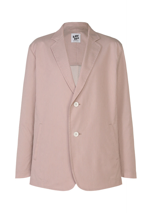 A product shot of the A-POC ABLE ISSEY MIYAKE TYPE-S 001-2 jacket in pink beige-hued.