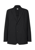 A product shot of the A-Poc Able Issey Miyake TYPE I 007 jacket in black (15), recurring_style.