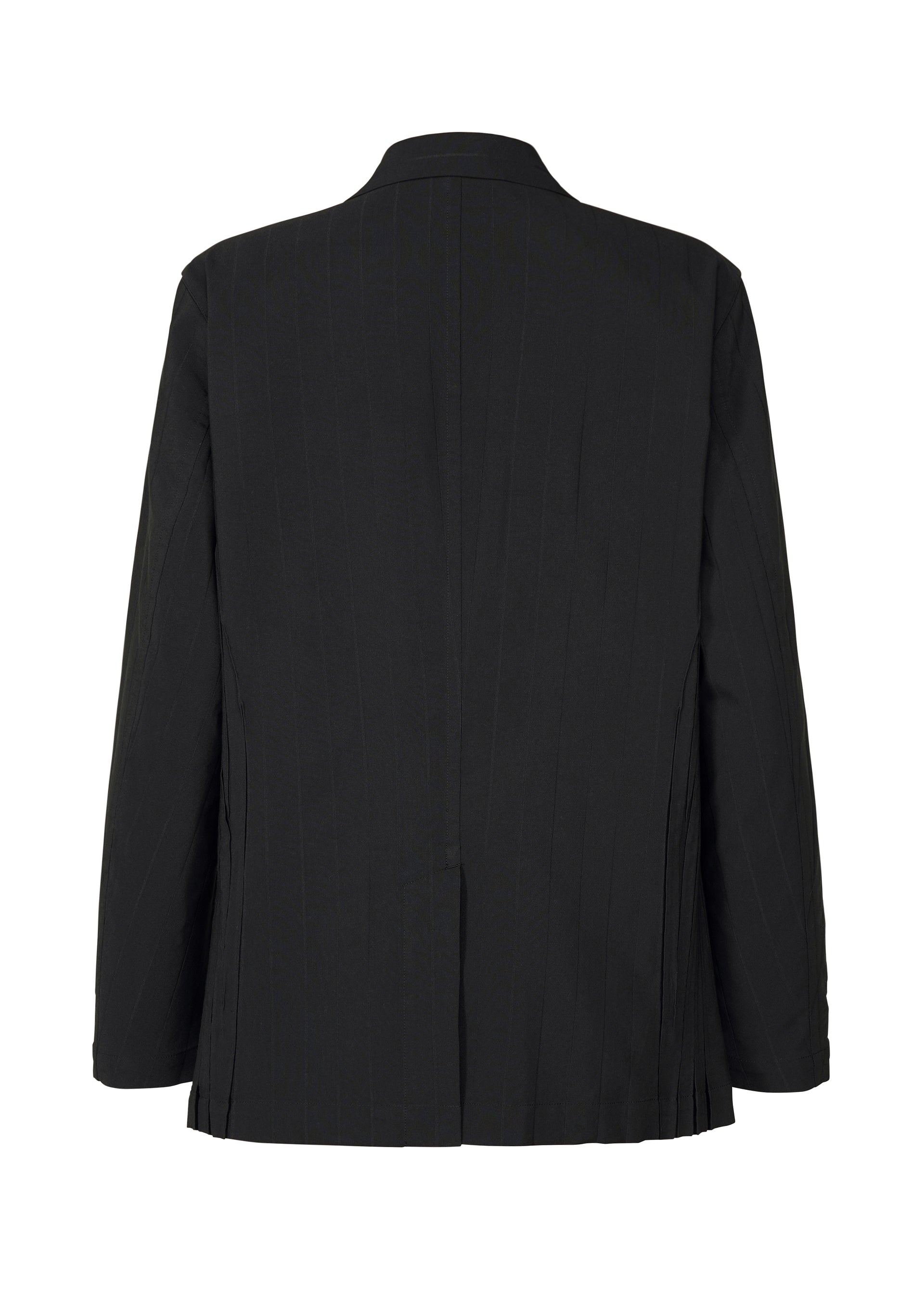 A detail shot of the A-Poc Able Issey Miyake TYPE I 007 jacket.