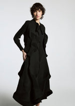 A model wears the A-Poc Able Issey Miyake TYPE I 008 jacket.