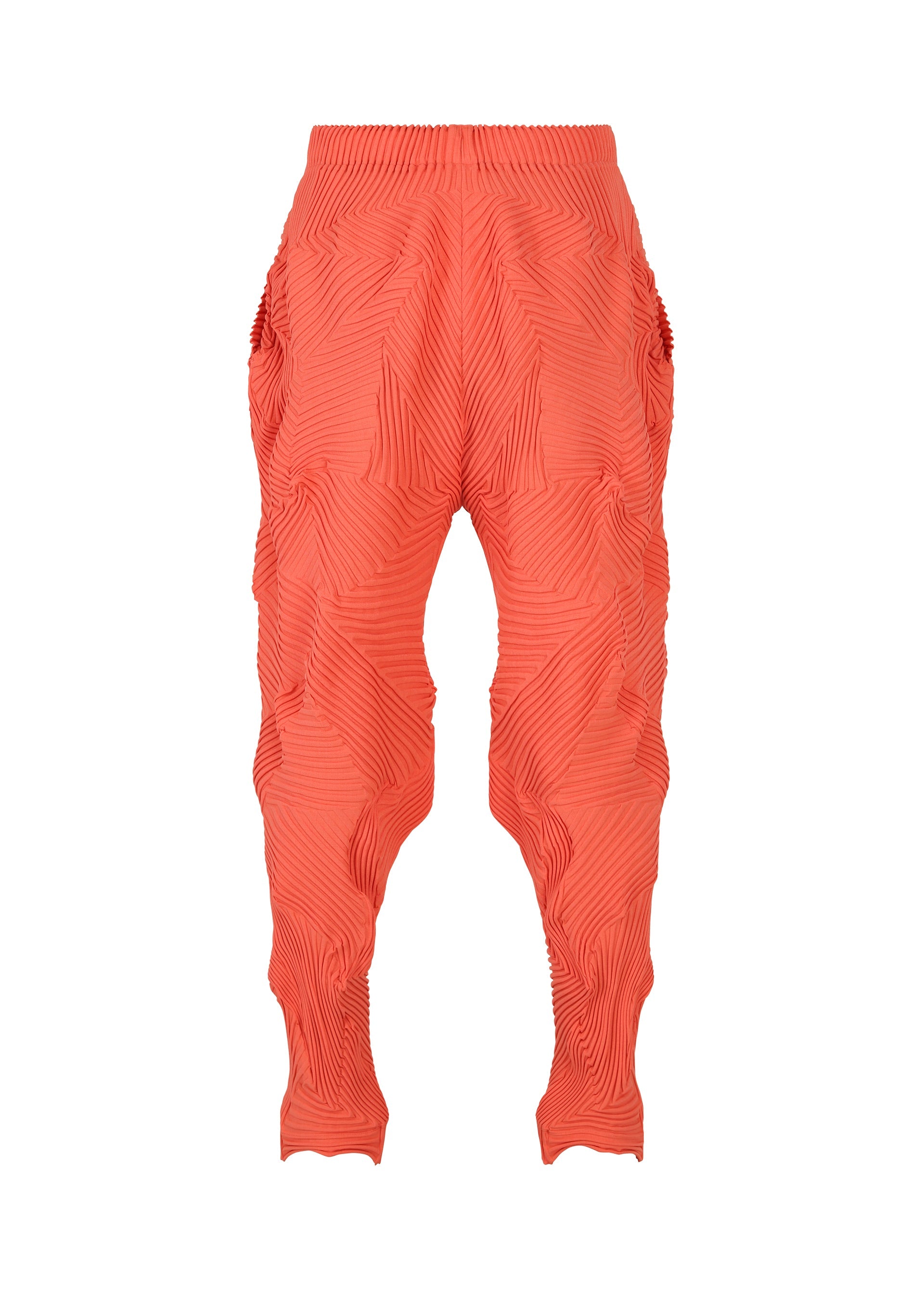 A detail shot of the A-Poc Able Issey Miyake TYPE P 003 1 pants.