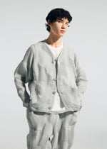 A model wears the A-Poc Able Issey Miyake TYPE O 010 trousers.