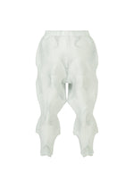 A detail shot of the A-Poc Able Issey Miyake TYPE O 010 trousers.