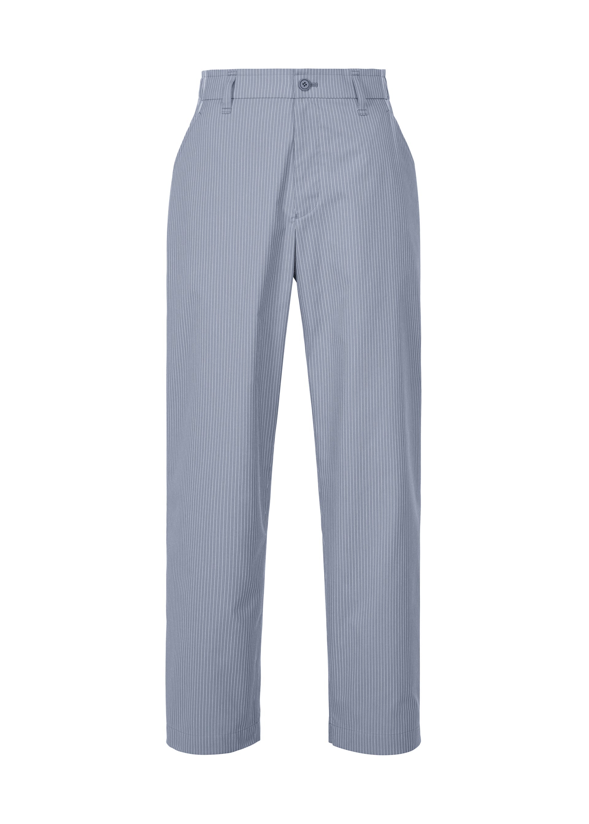 A product shot of the A-POC ABLE ISSEY MIYAKE TYPE-S 003 trousers in steel blue.