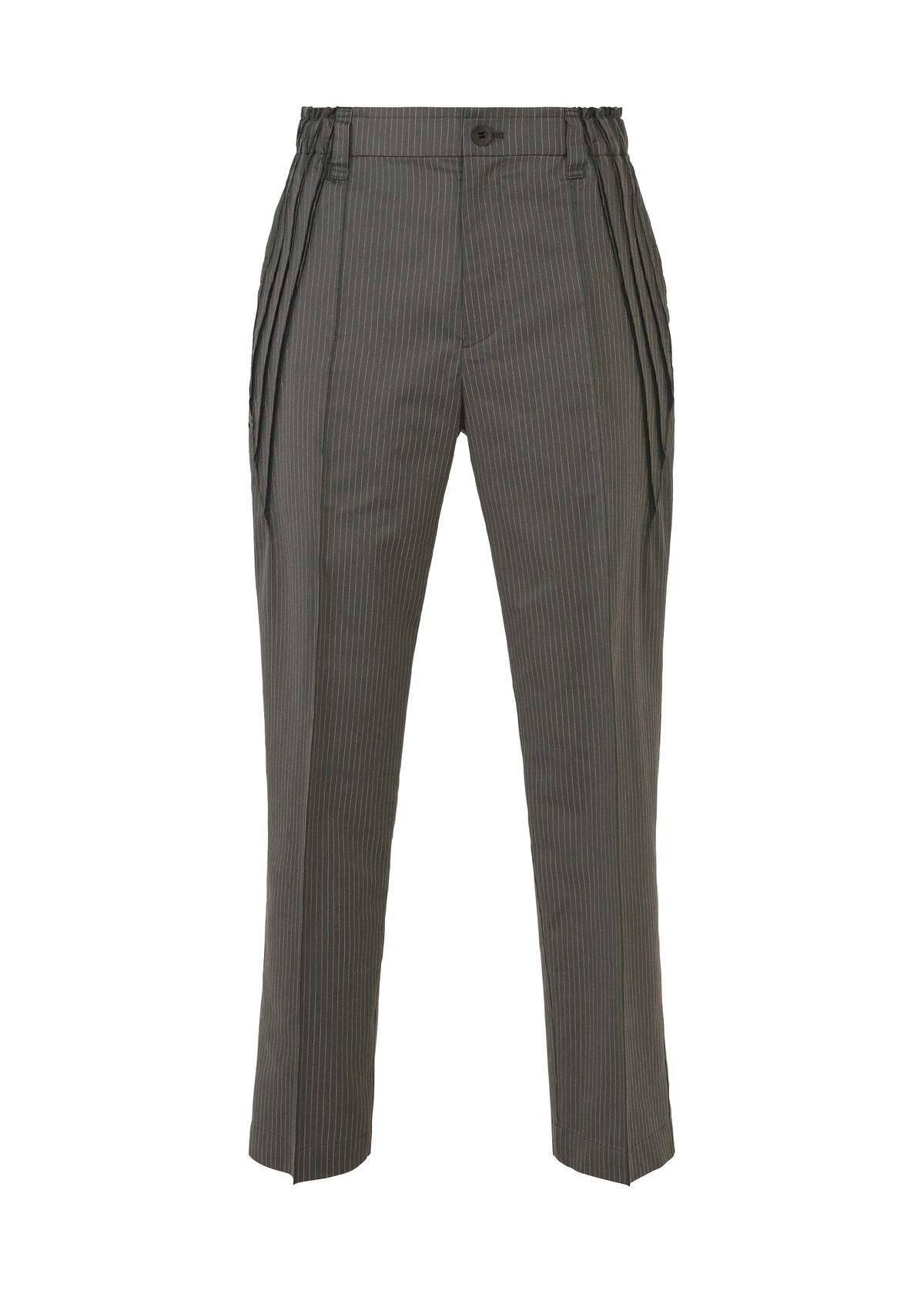 A product shot of the A-POC ABLE ISSEY MIYAKE TYPE-S 001-2 trousers in gray-hued.