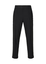 A product shot of the A-Poc Able Issey Miyake TYPE I 007 trousers in black (15), recurring_style.