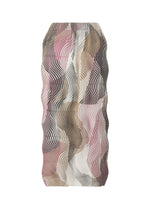 A detail shot of the A-POC ABLE ISSEY MIYAKE TYPE-P 005 skirt.