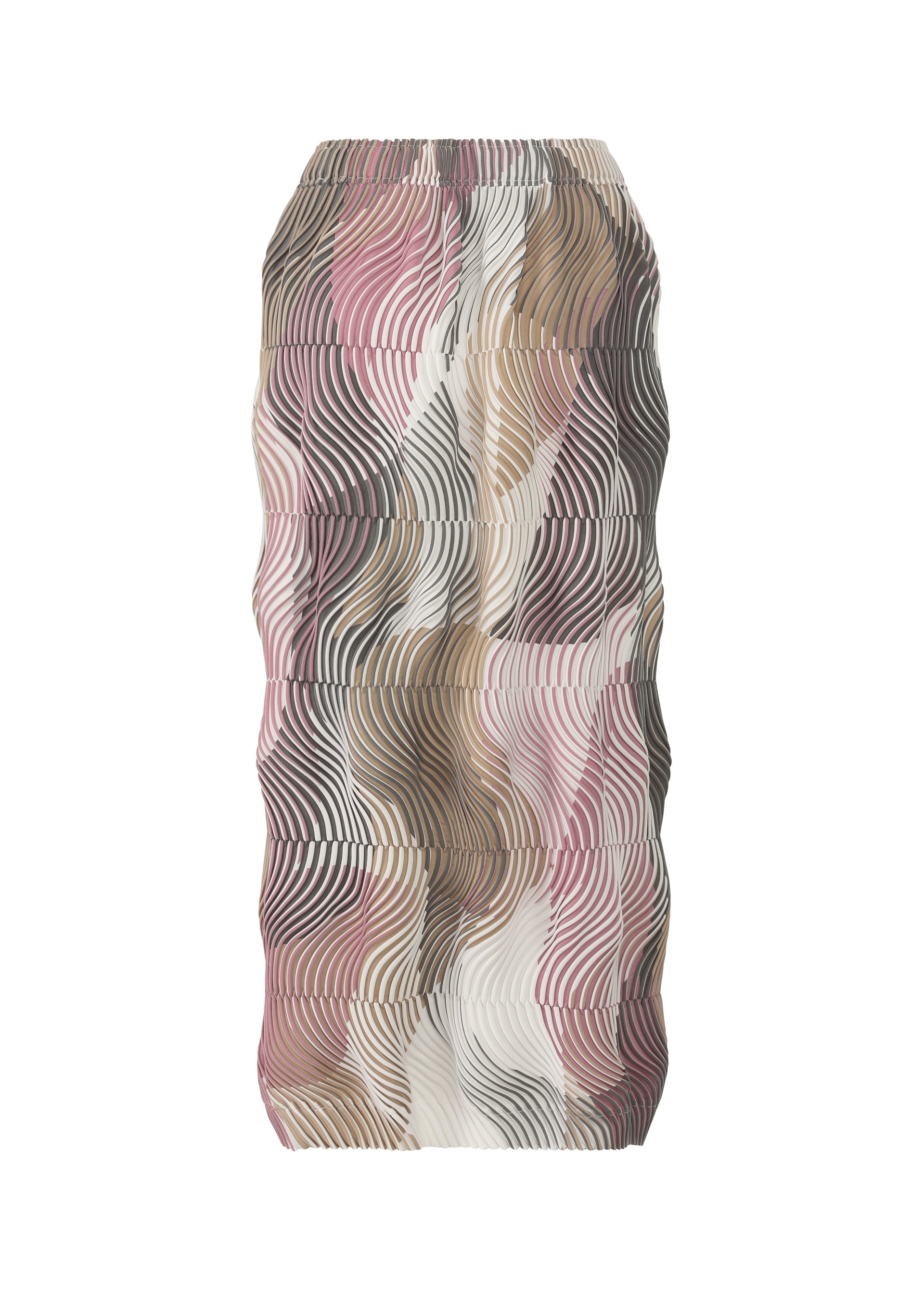 A detail shot of the A-POC ABLE ISSEY MIYAKE TYPE-P 005 skirt.