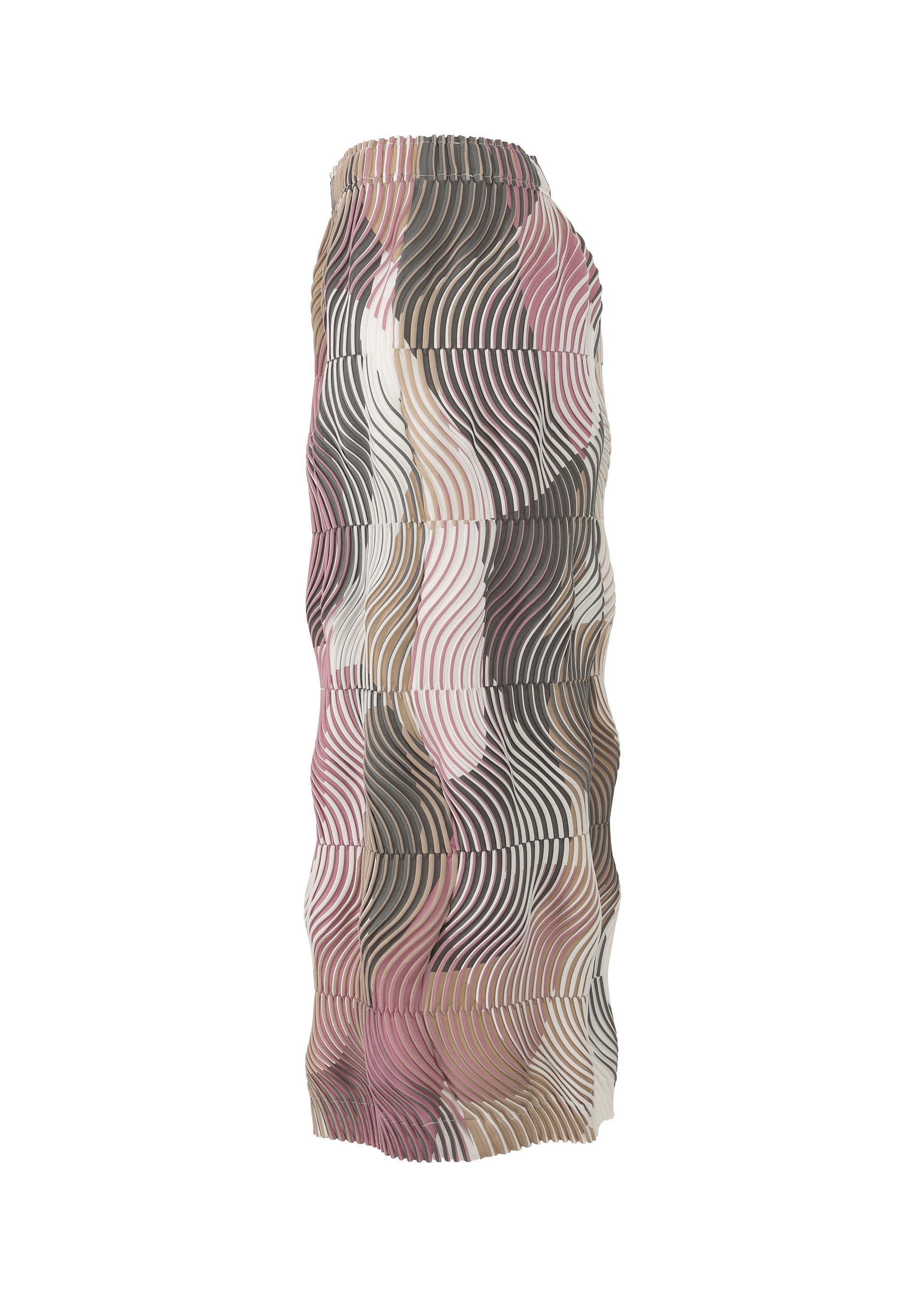A detail shot of the A-POC ABLE ISSEY MIYAKE TYPE-P 005 skirt.