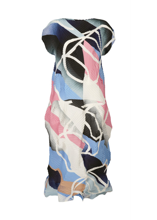 TYPE-XV SOAR NY project 001 Dress Light Pink x Light Blue