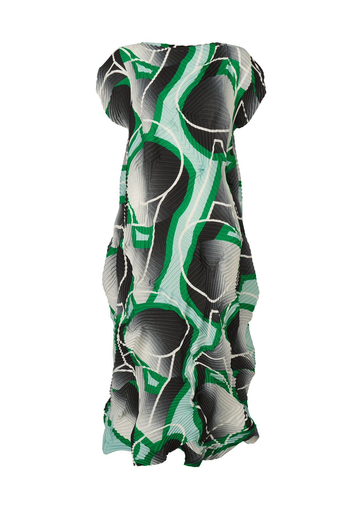 TYPE-XV SOAR NY projet 001 Robe Vert Teint
