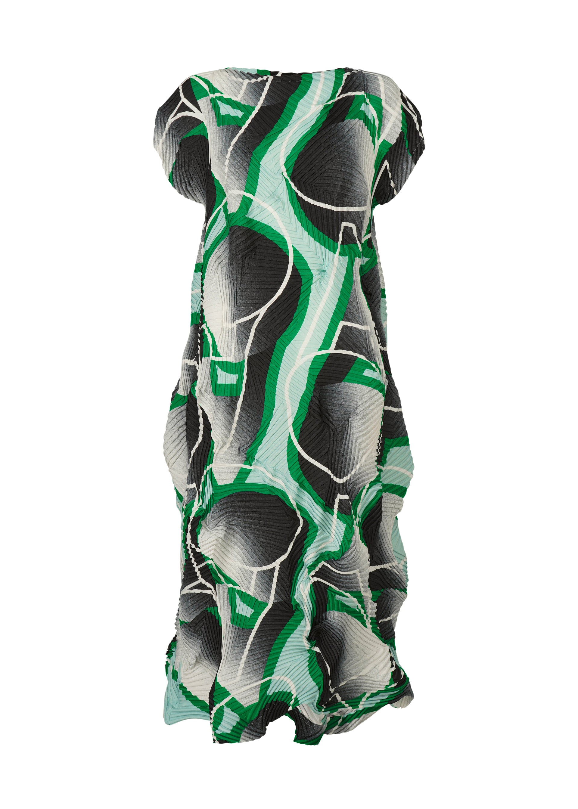 TYPE-XV SOAR NY projet 001 Robe Vert Teint