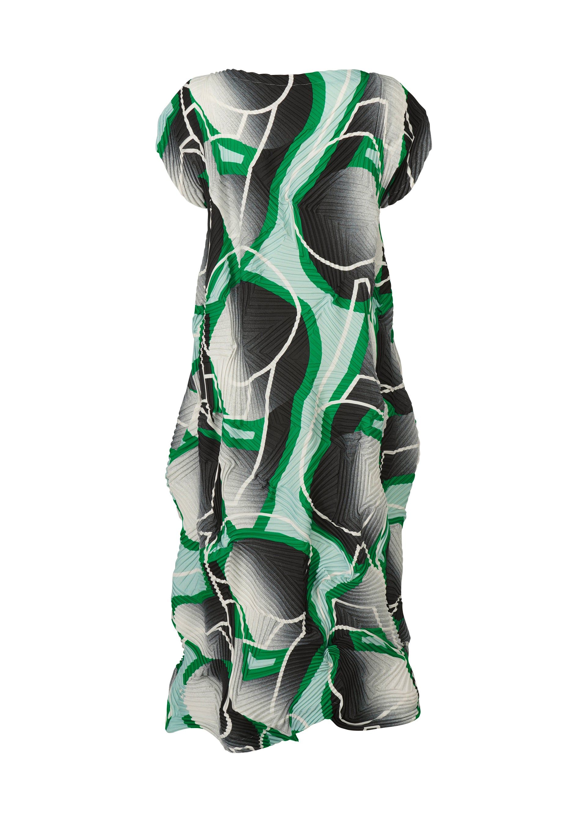 TYPE-XV SOAR NY projet 001 Robe Vert Teint
