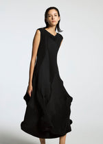 A model wears the A-Poc Able Issey Miyake TYPE I 008 dress.