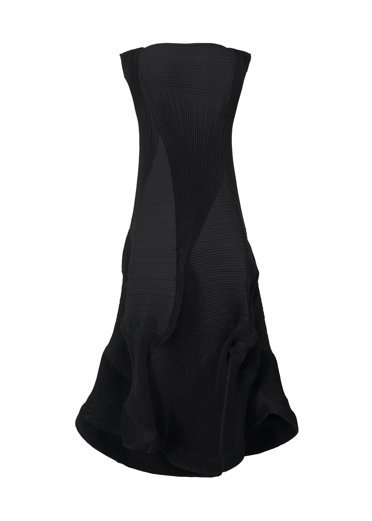 A detail shot of the A-Poc Able Issey Miyake TYPE I 008 dress.