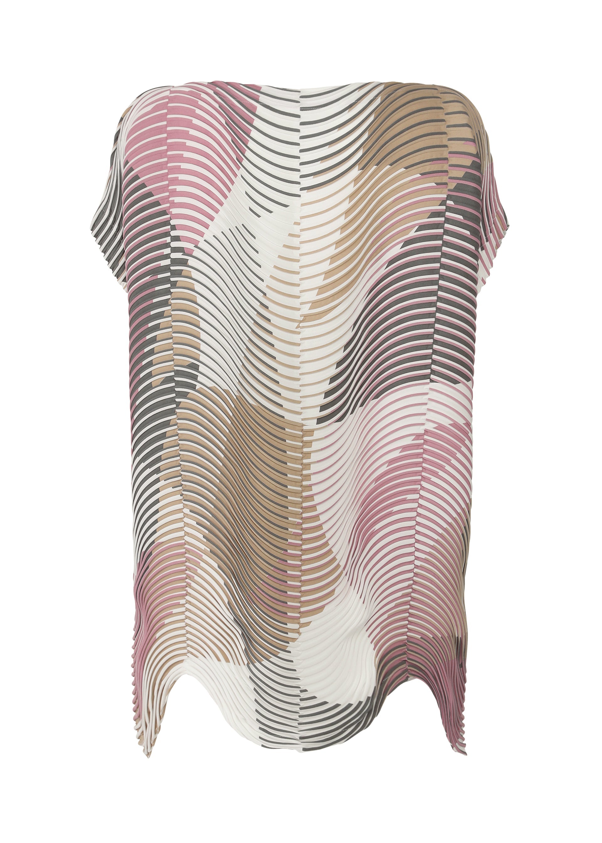 A detail shot of the A-POC ABLE ISSEY MIYAKE TYPE-P 005 shirt.
