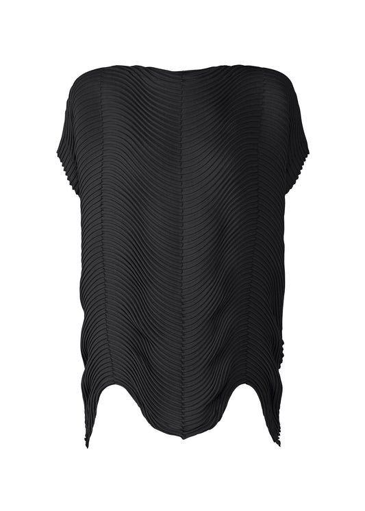 A product shot of the A-POC ABLE ISSEY MIYAKE TYPE-P 006 shirt in black.