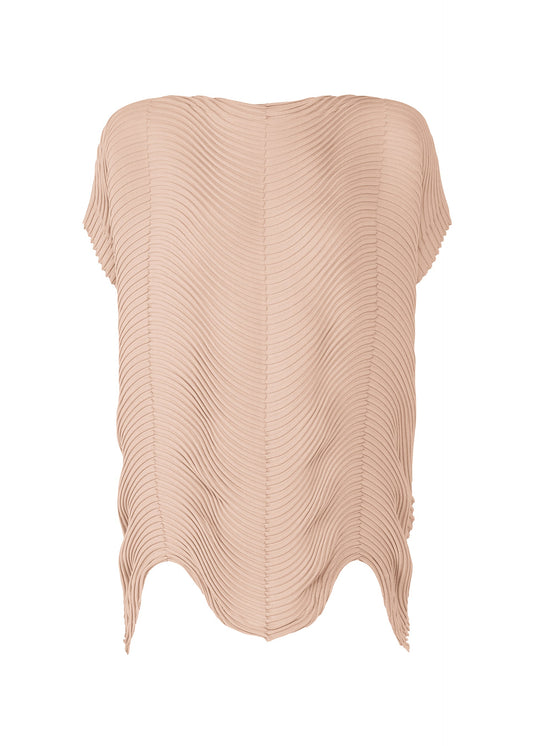 A product shot of the A-POC ABLE ISSEY MIYAKE TYPE-P 006 shirt in pink beige.