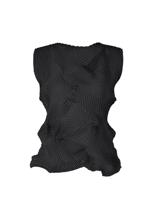 A product shot of the A-POC ABLE ISSEY MIYAKE TYPE-P 003-2 shirt in black.