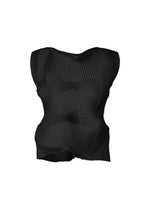 A product shot of the A-POC ABLE ISSEY MIYAKE TYPE-O 022 shirt in black.