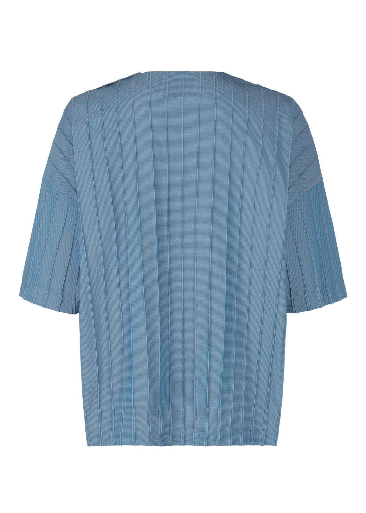 A detail shot of the A-Poc Able Issey Miyake TYPE W 007 shirt.