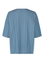 A detail shot of the A-Poc Able Issey Miyake TYPE W 007 shirt.
