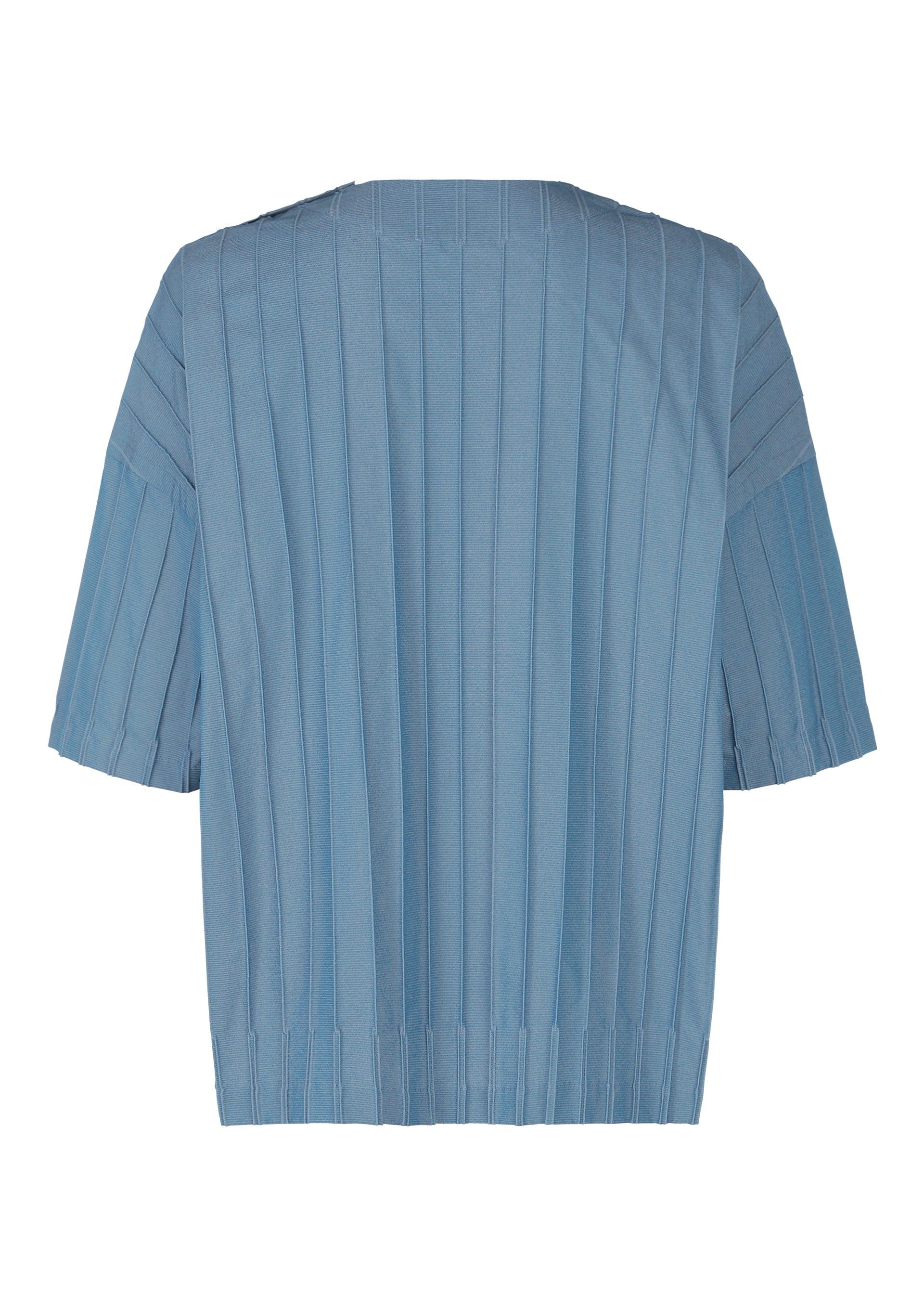 A detail shot of the A-Poc Able Issey Miyake TYPE W 007 shirt.