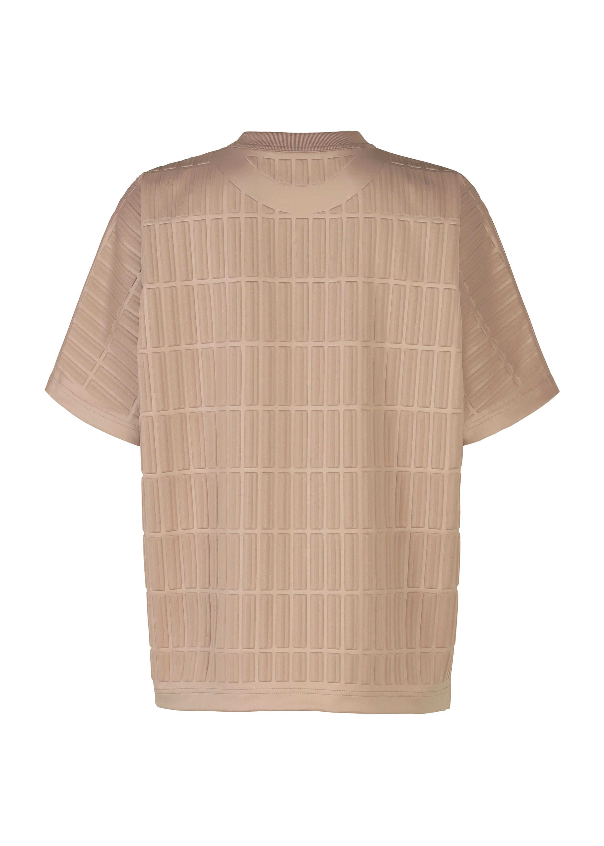 A detail shot of the A-Poc Able Issey Miyake TYPE E 001 shirt.