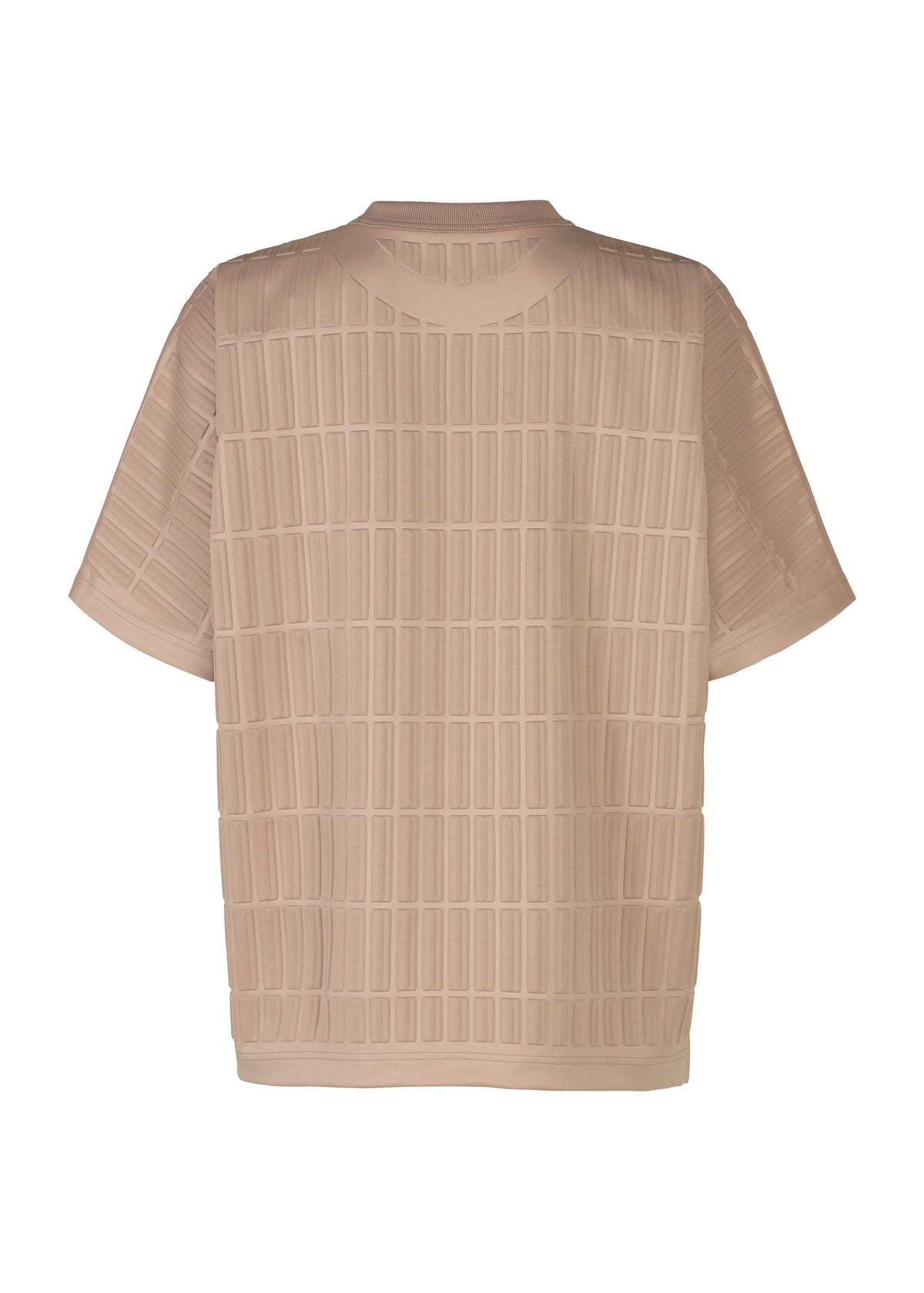 A detail shot of the A-Poc Able Issey Miyake TYPE E 001 shirt.