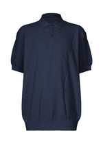 A product shot of the A-POC ABLE ISSEY MIYAKE TYPE-K 003-2 shirt in navy.