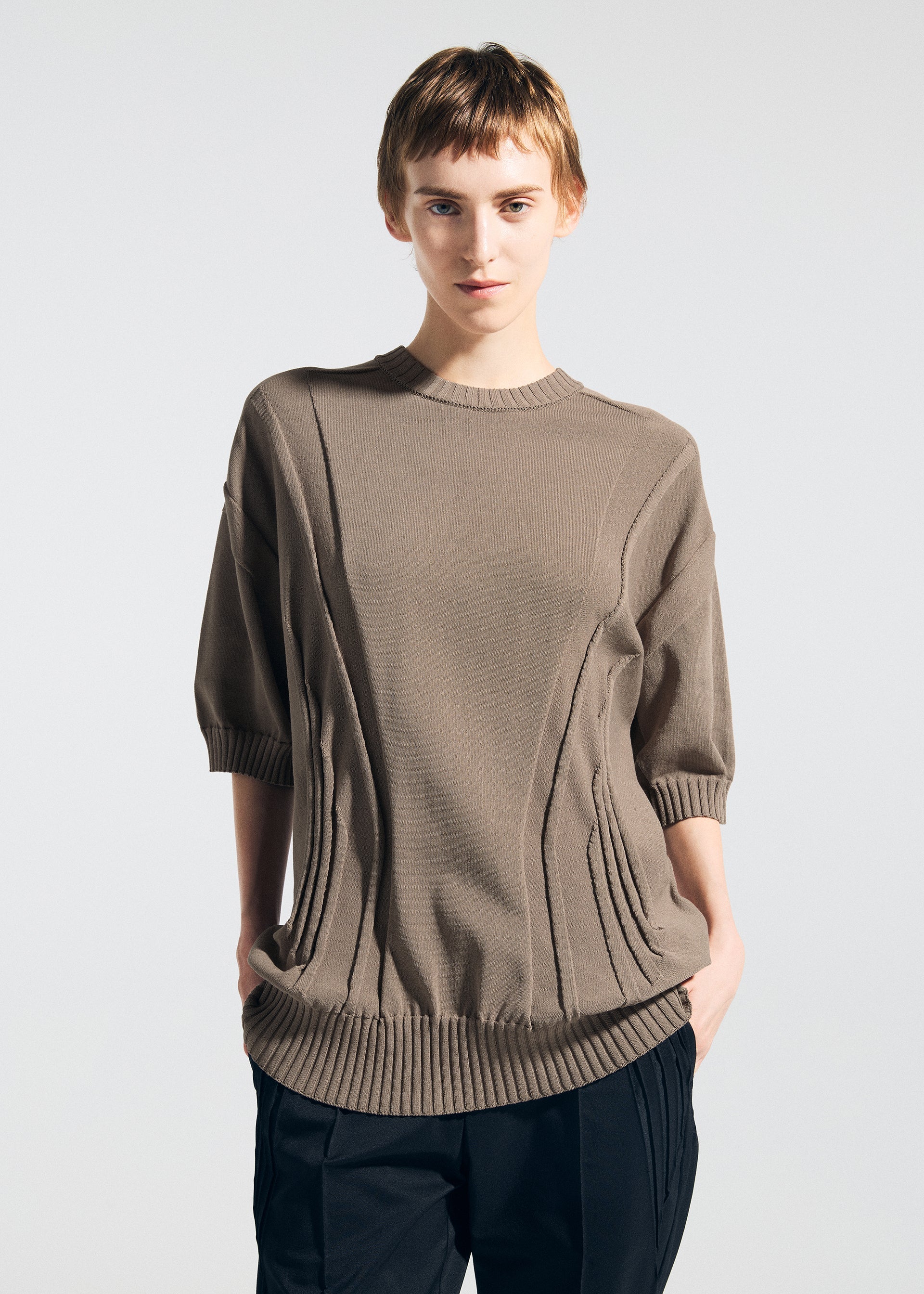 トップス TYPE-K 003-1 A-POC ABLE ISSEY MIYAKE TYPE-K 003-1 Top Black – ISSEY MIYAKE EU