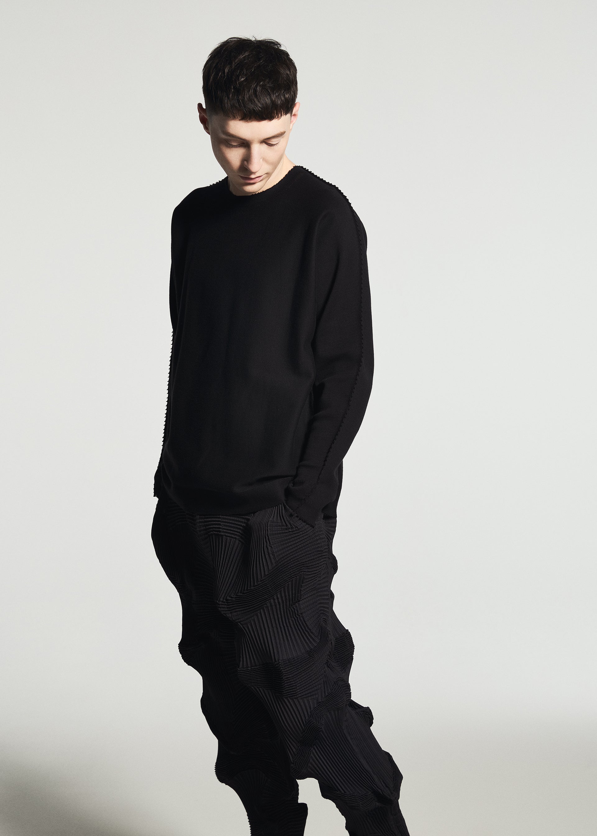 A-POC ISSEY MIYAKE TYPE-O パンツ ブラック サイズ2 TYPE-O 003 BK Trousers Black – ISSEY MIYAKE EU