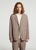 A model wears the A-POC ABLE ISSEY MIYAKE TYPE-K 012 jacket.