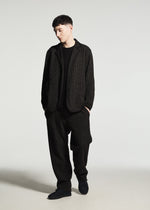 A model wears the A-POC ABLE ISSEY MIYAKE TYPE-K 012 trousers.