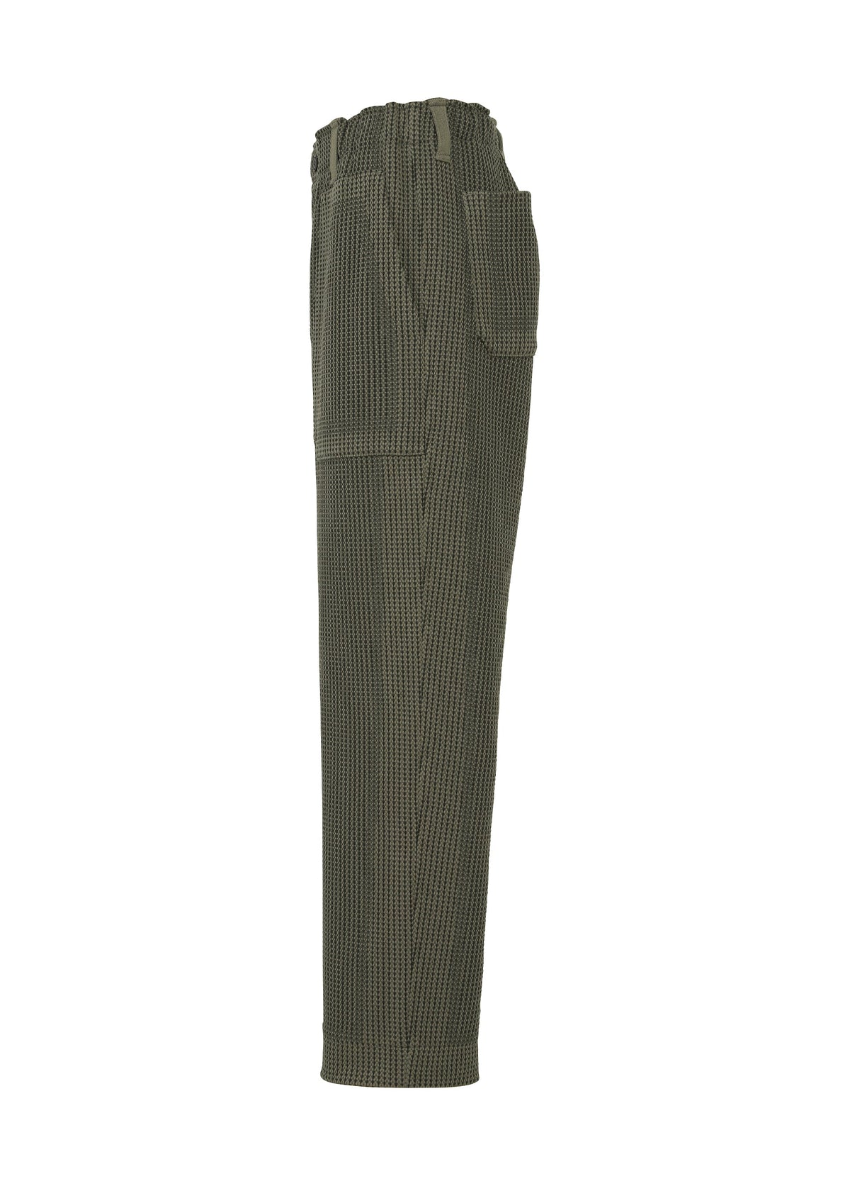 A detail shot of the A-POC ABLE ISSEY MIYAKE TYPE-K 012 trousers.