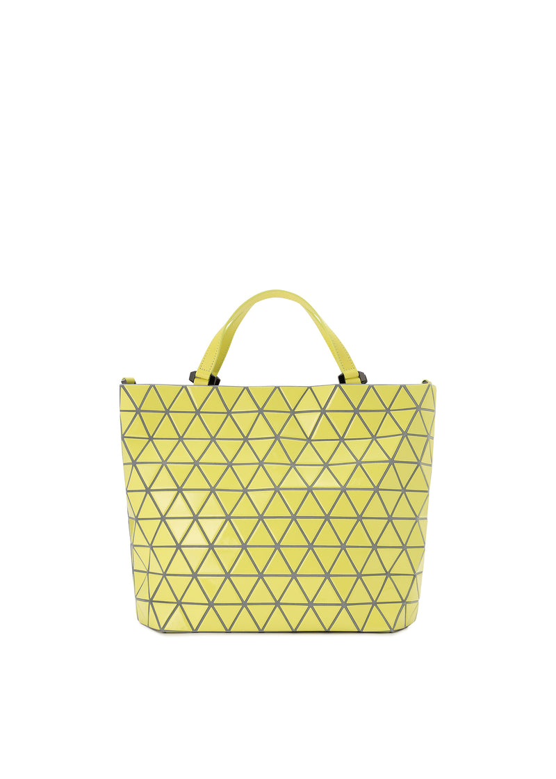 CRYSTAL GLOSS Hand Bag Light Yellow