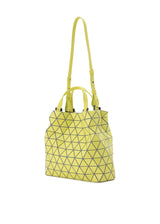 CRYSTAL GLOSS Hand Bag Light Yellow