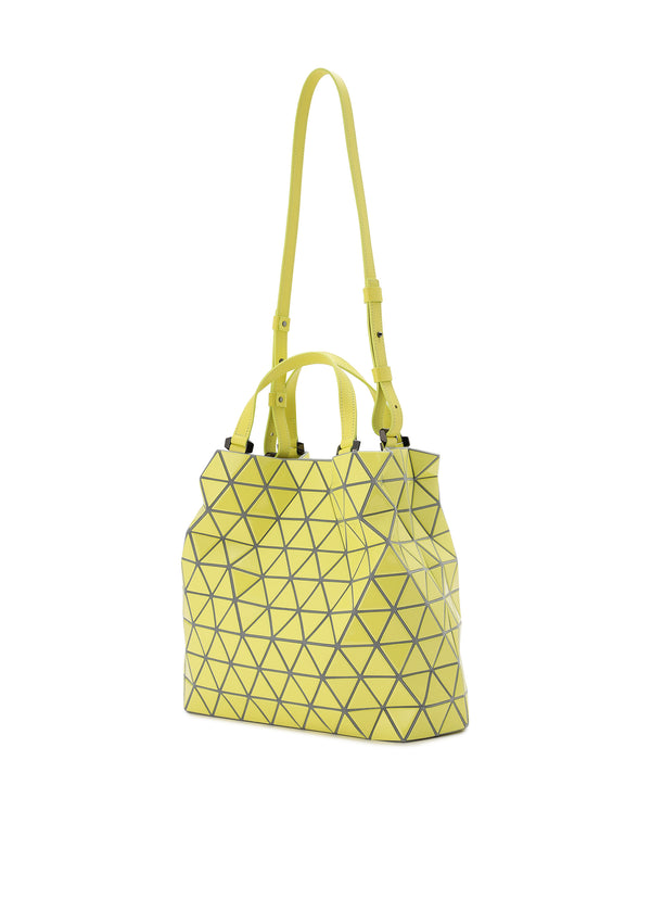 CRYSTAL GLOSS Hand Bag Light Yellow