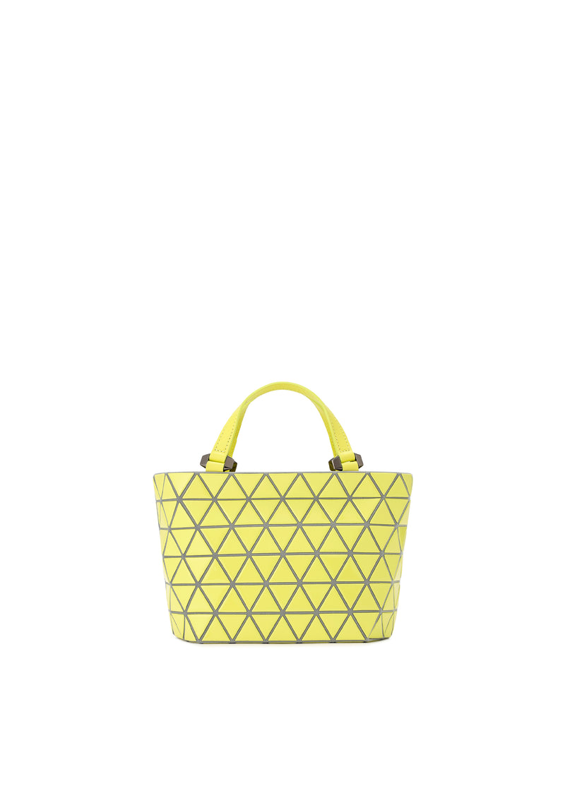 CRYSTAL GLOSS Hand Bag Light Yellow