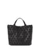 CRYSTAL MATTE Hand Bag Matte Black