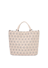 CRYSTAL MATTE Hand Bag Light Beige