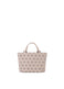 CRYSTAL MATTE Hand Bag Light Beige