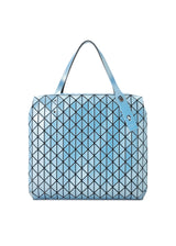 ROW METALLIC Hand Bag Light Blue