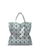 LUCENT METALLIC Tote Light Blue